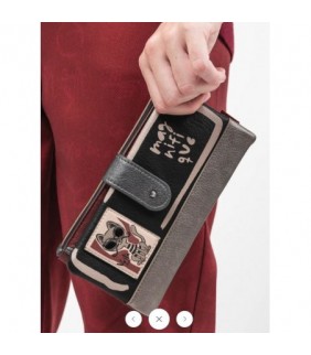 Billetero grande flexible RFID Parisian Anekke