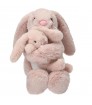 Princess Mimi conejito de peluche Nelly con bebé