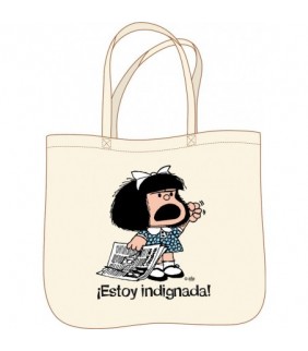 BOLSA MAFALDA TOTE BAG ESTOY INDIGNADA