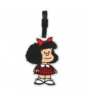 PORTADISTINTIVO MALETA SILICONA MAFALDA 25