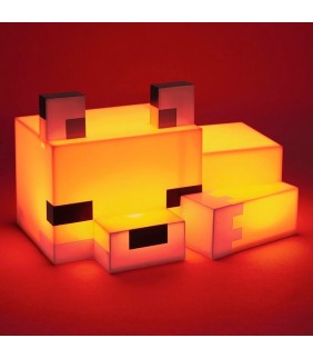 Lámpara Minecraft Fox
