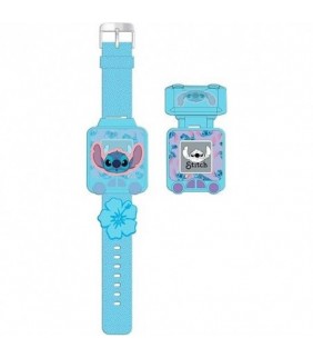 Reloj digital educativo con juegos Stitch Disney
