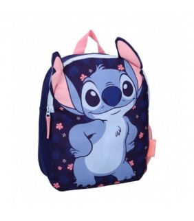 MOCHILA INFANTIL 32X26 STITCH FLUFFY FRIENDS MARIN
