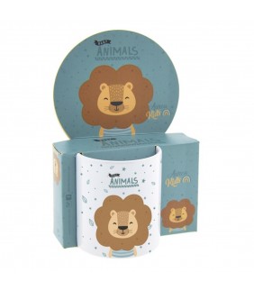 TAZA INFANTIL DE PLÁSTICO / KIDS PLASTIC MUG LEON