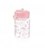 Botella de tritán 350 ml con tapón infantil UNICOR
