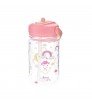BOTELLA TRITAN 350ML CON TAPÓN INFANTIL CON NUVES