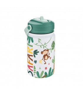 BOTELLA TÉRMICA VERDE MONO