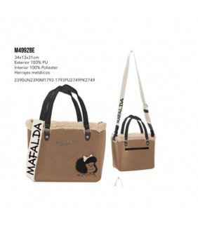 BOLSO BEIGE MAFALDA