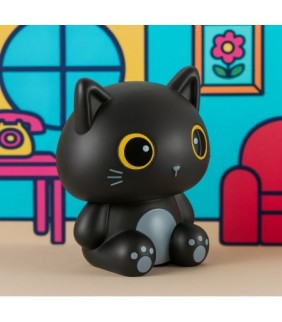 Hucha Gato negro gigante
