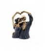 Skeleton Couple Heart Arms