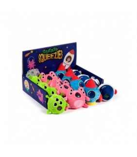 Juguete Estrujable de Peluche Queasy Squeezies Spa