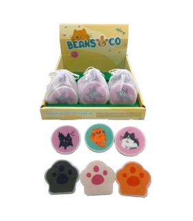 Conjunto de 6 discos de limpeza reutilizáveis Bean