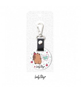 LLAVERO / KEYCHAIN - ICE APPLE CAPIBARA