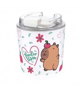 VASO TÉRMICO  280ML - ICE - APPLE TEA CAPIBARA