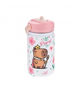 BOTELLA TÉRMICA ADAPTADOR INF ROSA CAPIVARA