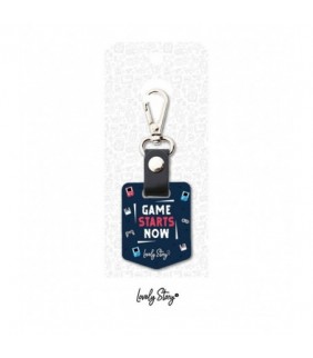 LLAVEROS / KEYRINGS - DARK BLUE - GAME STARTS NOW