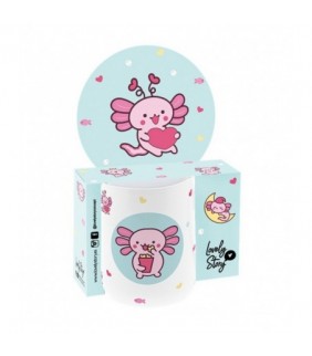 TAZA / MUG 330ML - AXOLOTE - MINT