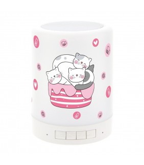 LÁMPARA ALTAVOZ / BLUETOOTH SPEAKER LAMP - CATS