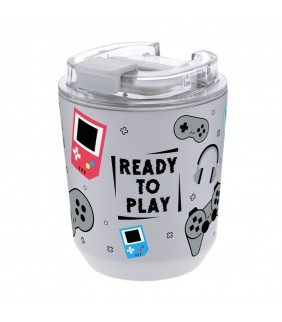 VASO TÉRMICO  280 ML - SHADOW - READY TO PLAY!