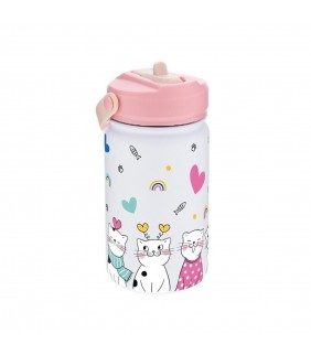 BOTELLA TÉRMICA - ICE PINK - CATS