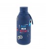 BOTELLA TÉRMICA 500 DARK BLUE- PLAY, WIN, REPEAT