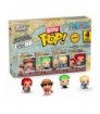 Blister 4 figuras Bitty POP One Piece Luffy