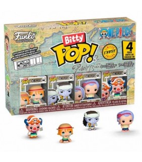 Blister 4 figuras Bitty POP One Piece Nami