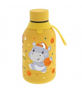 BOTELLA TÉRMICA 350ML - MUSTARD - BASKETBALL