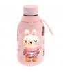 BOTELLA TÉRMICA 350ML - PEACH - RABBIT XMAS FRIEND