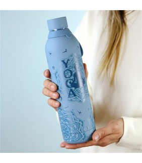 BOTELLA TÉRMICA  710ML - BLUE PETROL YOGA