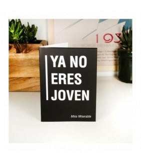 TARJETA YA NO ERES JOVEN