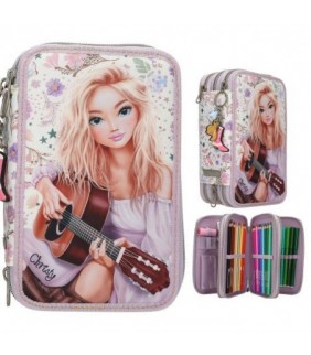 TOPModel estuche triple COWGIRL