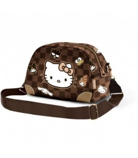 Hello Kitty Squares-Bolso Bandolera Bowling Lite,