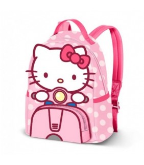 Hello Kitty Moto-Mochila Heady Pequeña, Rosa