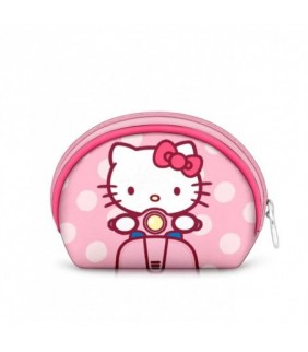 Hello Kitty Moto-Monedero Oval Casual, Rosa