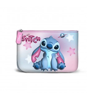 Disney Lilo y Stitch Cosmic-Monedero Cuadrado Pequ