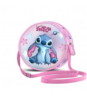Disney Lilo y Stitch Cosmic-Bolso Bandolera Redond