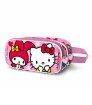 Hello Kitty Lovely-Estuche Portatodo 3D Doble, Ros