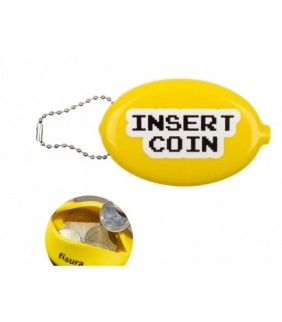 Monedero retro Insert coin""