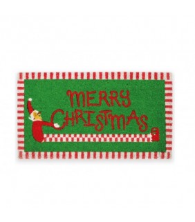 Felpudo ?Merry Christmas? elfo