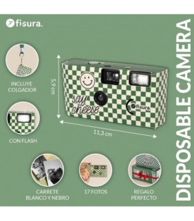 Cámara desechable ?Say cheese?