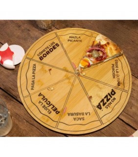 Plato pizza español