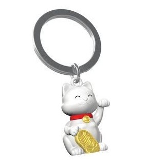 LLAVERO METALMORPHOSE GATO DE LA SUERTE