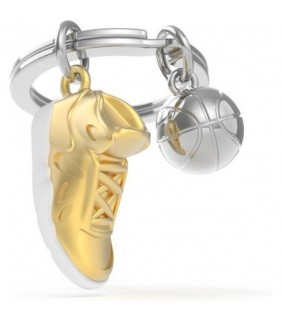 llavero Metal Bota y Balon