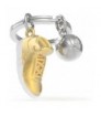 llavero Metal Bota y Balon