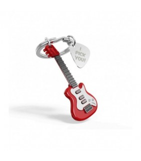 Lavero Guitarra electrica Roja Kiss