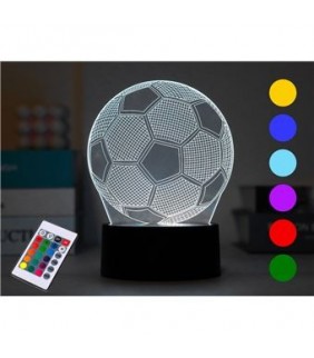 Itotal 3D-Lampe Futbol mit Fernbedienung