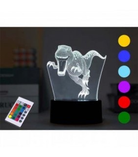3D LED GIGANTOSAURUS NIGHTLIGHT I-TOTAL LAMP