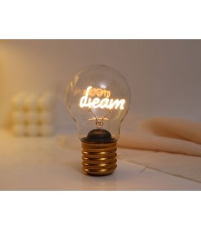 Luz Con Forma De Bombilla Dream