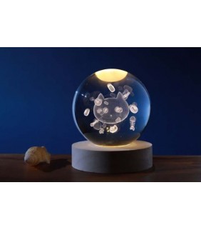 Lámpara Bola de Cristal 8cm iTotal Cat